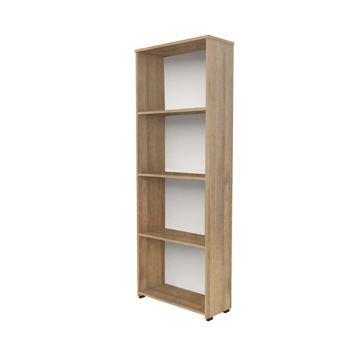 Biblioteca Amaretto 60x162cm con Cuatro Compartimientos - Bibliotecas y Estanterías | Bylmo