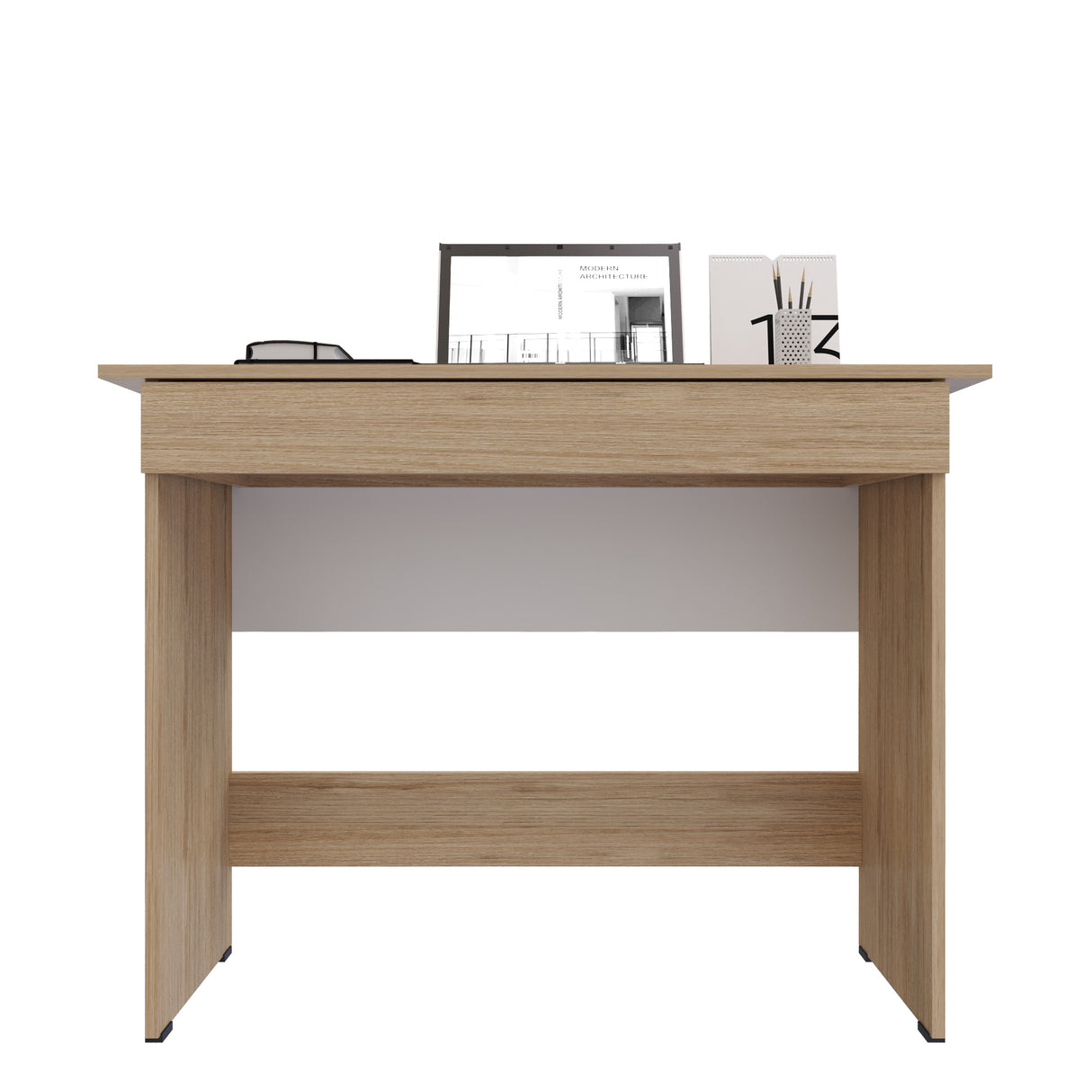 Escritorio ROVERE 100x76.9cm Con Un Cajón - Escritorios y Archivadores | Bylmo
