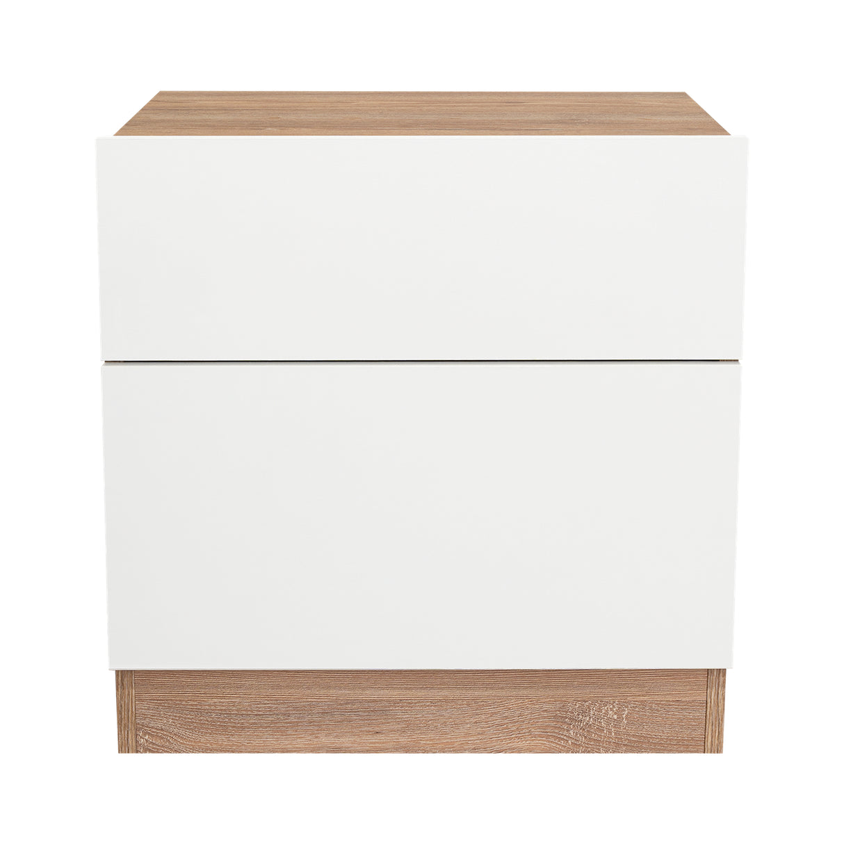 Mesa de Noche Nebraska Miel 50x52.6cm con Un Cajón - MESAS DE NOCHE | Bylmo