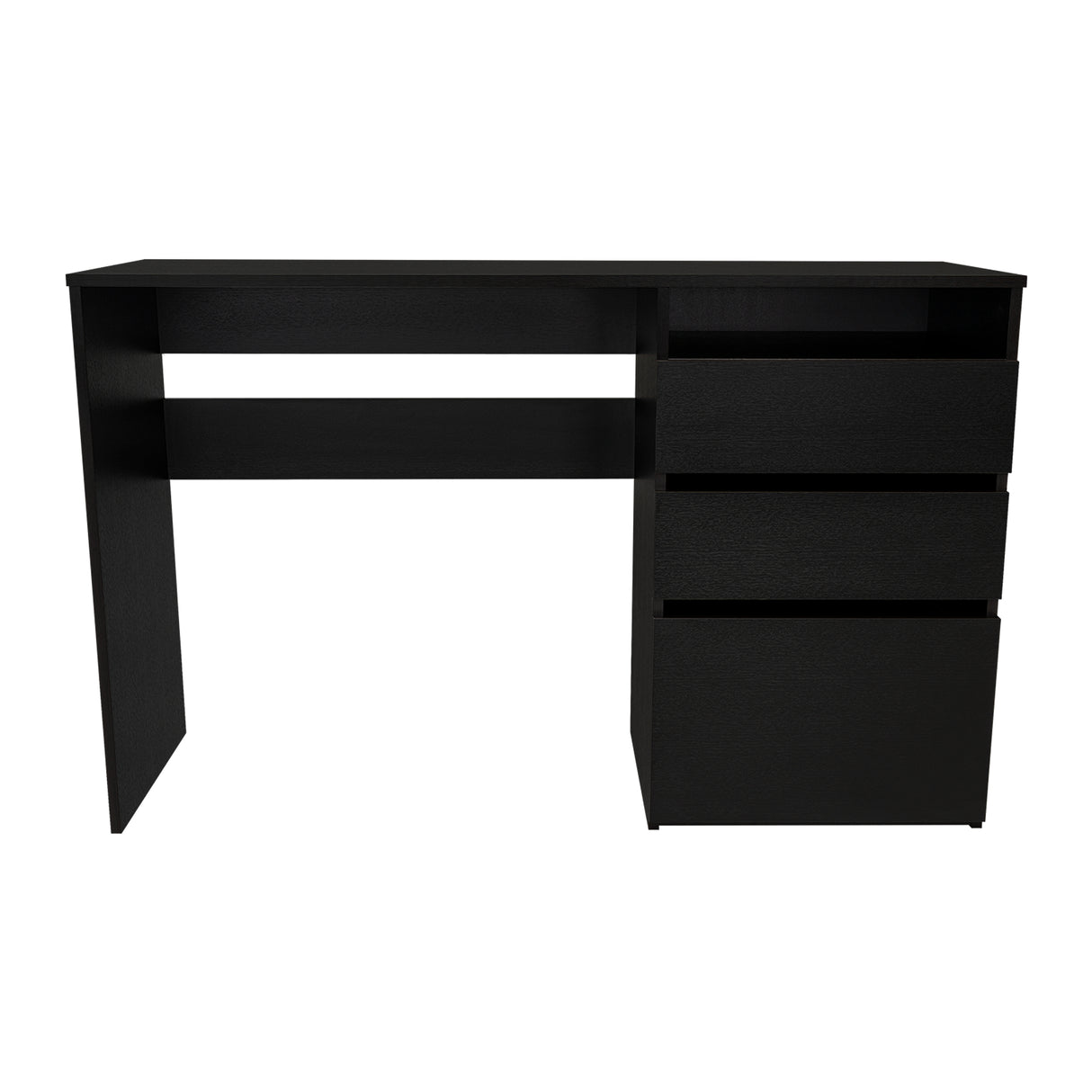 Escritorio Dublin Wengue 120 cm con Archivador y Cajones - Escritorios y Archivadores | Bylmo