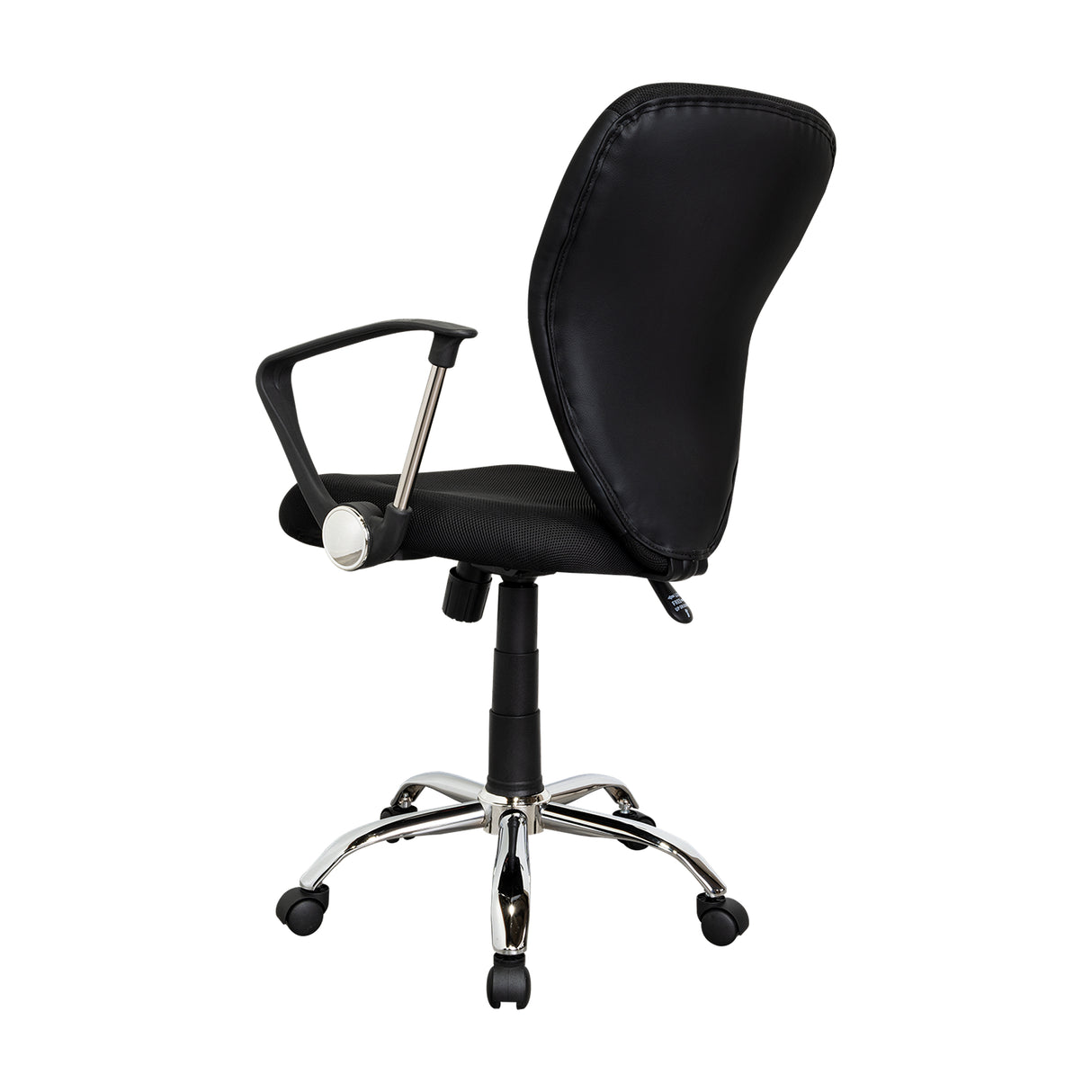 Silla de Oficina Negro 57x59cm con Apoya Brazos - Sillas | Bylmo