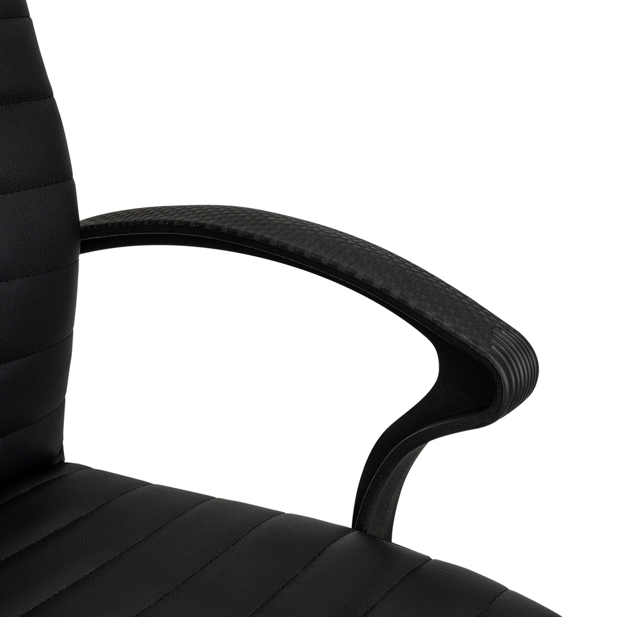 Silla de Oficina Negro 58x54cm con Apoya Brazos - Sillas de Oficina | Bylmo