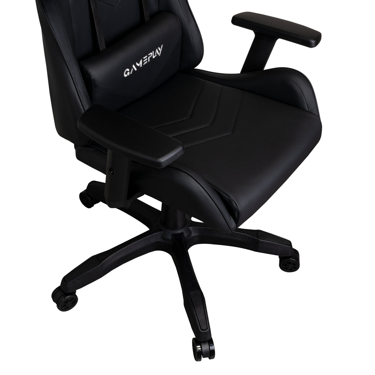 Silla Gamer Negro 70x58cm con Apoya Brazos - Sillas de Oficina | Bylmo