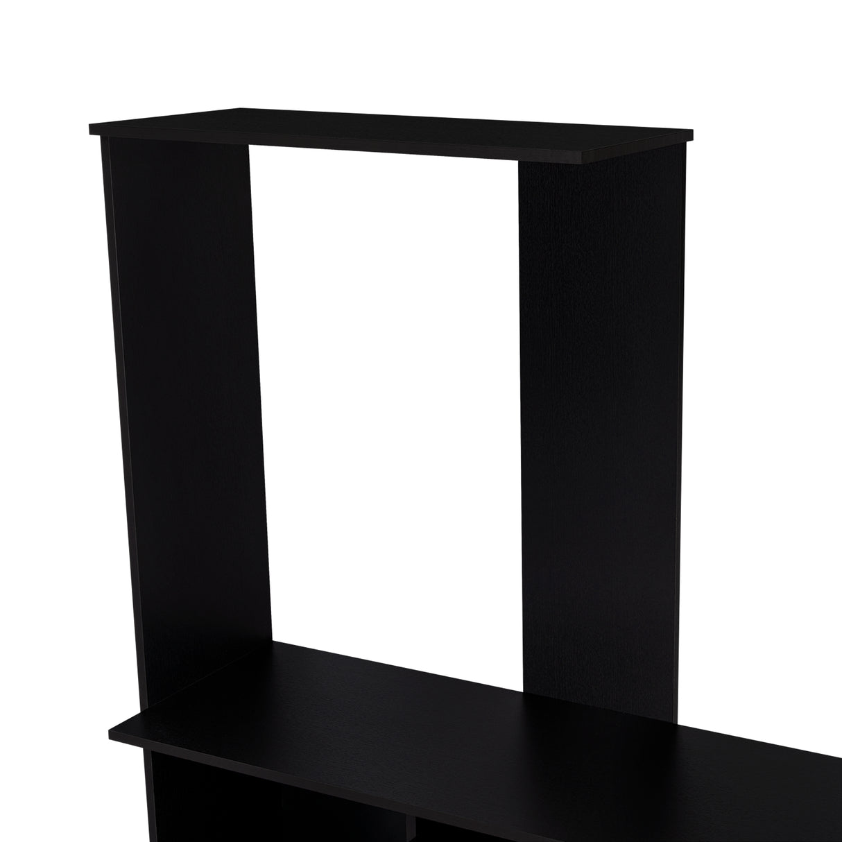 Centro de Entretenimiento Magallanes Wengue 120x140cm para TV Hasta 50" Pulgadas con Tres Compartimientos y con Ranuras para Cables