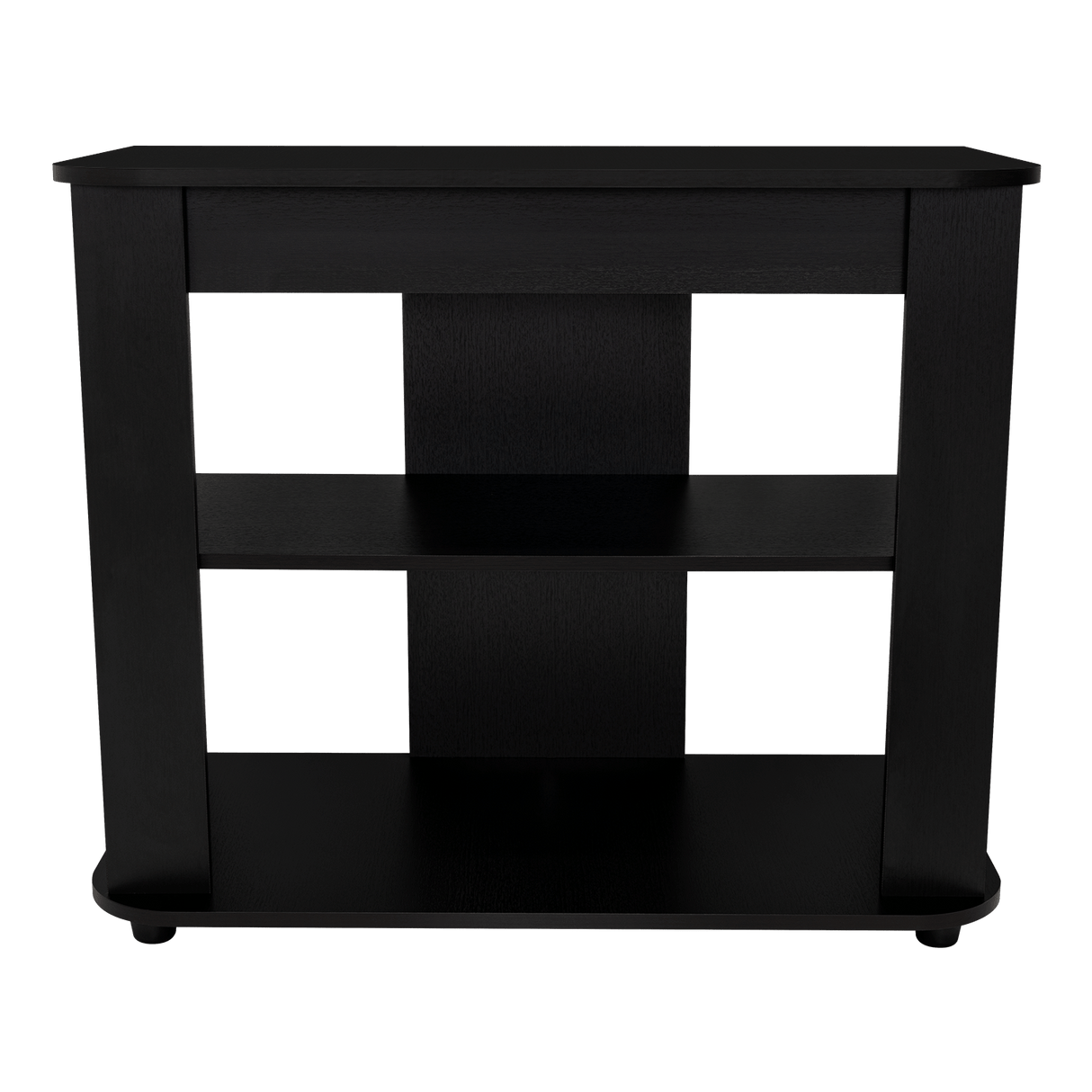 Rack de TV Maori Wengue 90x45cm Para TV Hasta 40 Pulgadas sin Cajones y con Patas - Muebles de TV | Bylmo