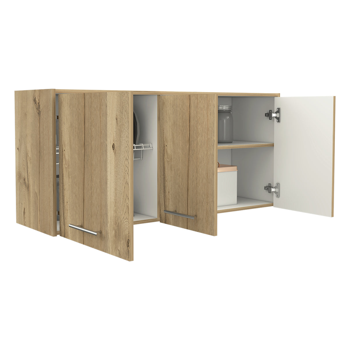 Mueble Superior de Cocina Orion Duna 120x54.5cm con Tres Puertas y con Locero - MUEBLES SUPERIORES DE COCINA | Bylmo