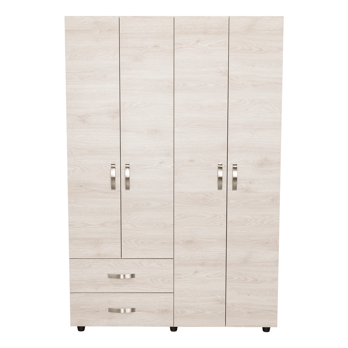 Closet Ankora Ceniza 120x180cm con 2 Cajones con 2 Entrepaños - Closets | Bylmo