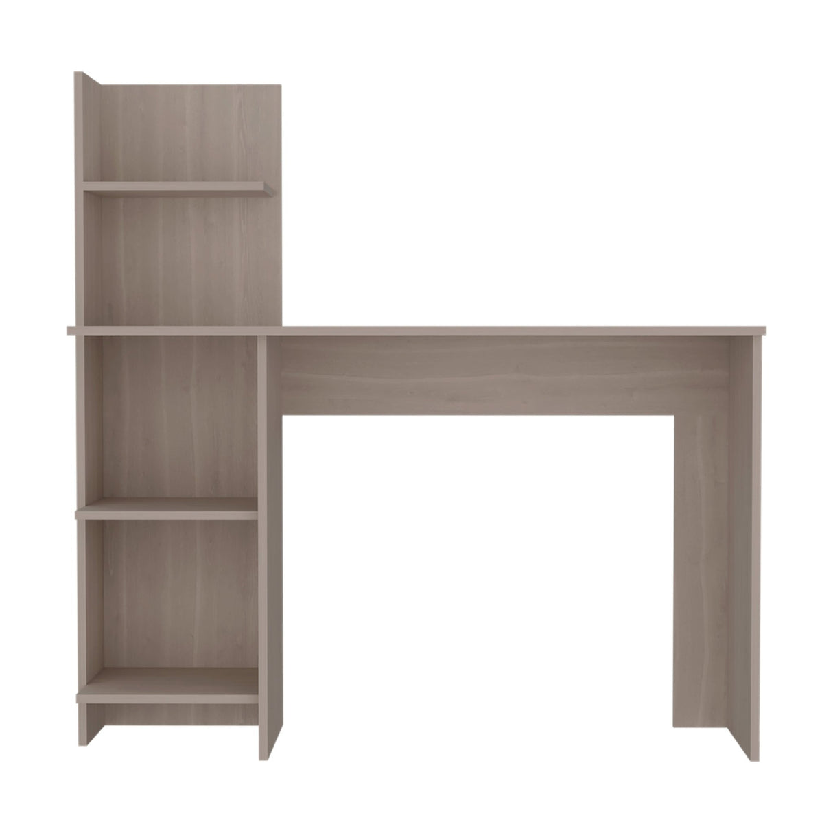 Escritorio Vilna Bardolino 120x121cm sin Cajones y con Organizador de Libros - Escritorios | Bylmo