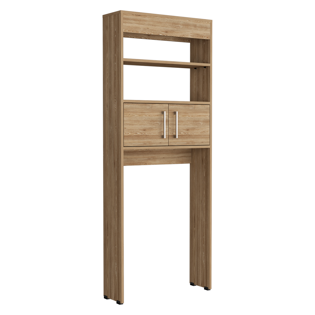 Ahorrador de Espacio para Baño Madrid Miel 62.4x160cm sin Cajones y con Un Entrepaño - OTROS MUEBLES PARA BANHO | Bylmo
