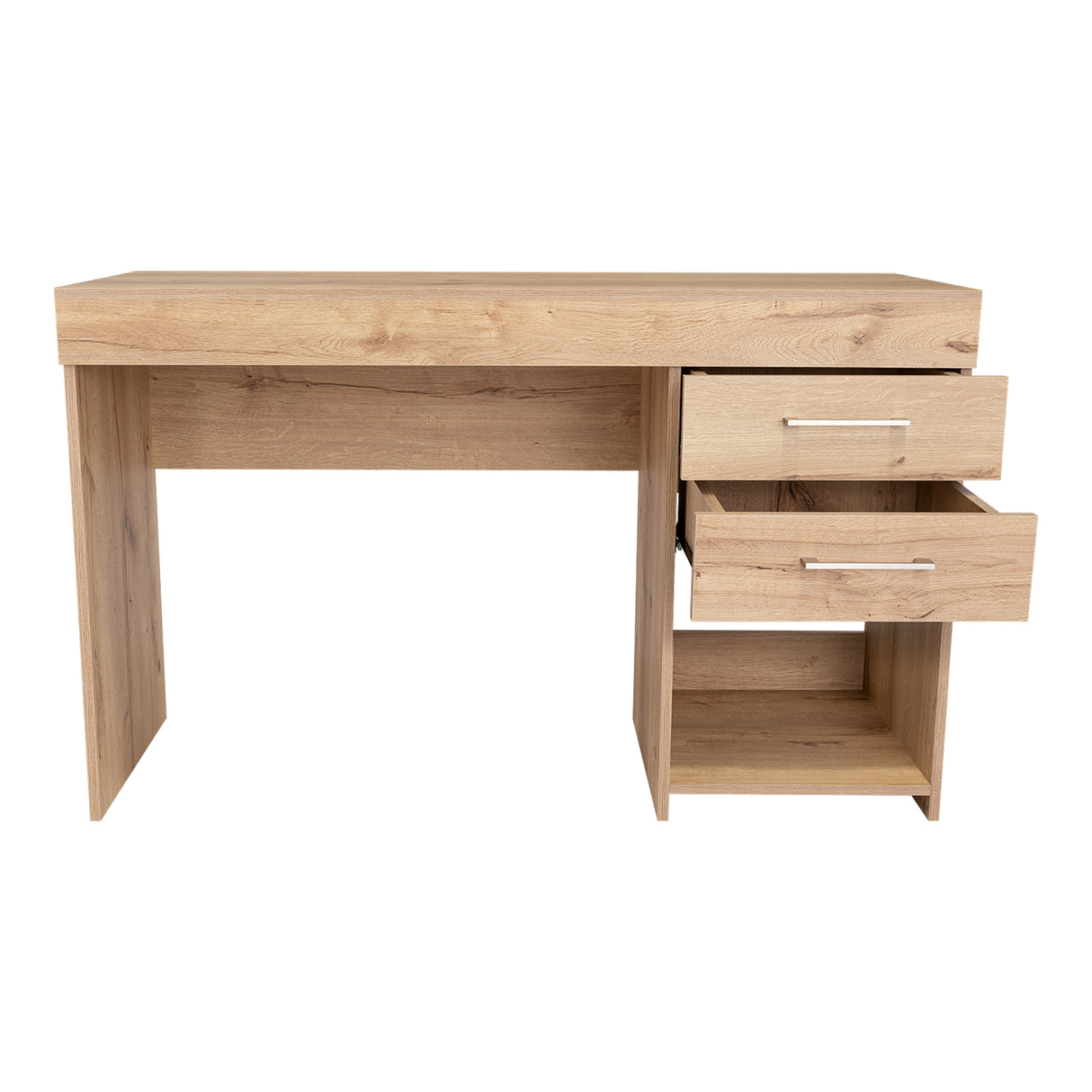 Escritorio Ibare Duna 120 cm con Dos Cajones y Entrepaños - Escritorios | Bylmo