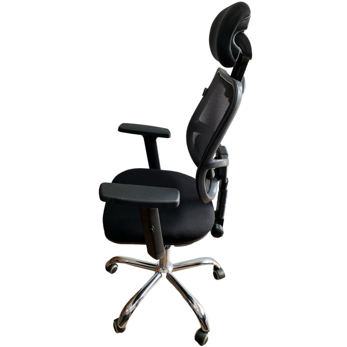 Silla Gerencial Redentor Pro Negro 47x113cm Reclinable con Soporte Lumbar y Apoya Cabezas - SILLAS DE OFICINA | Bylmo