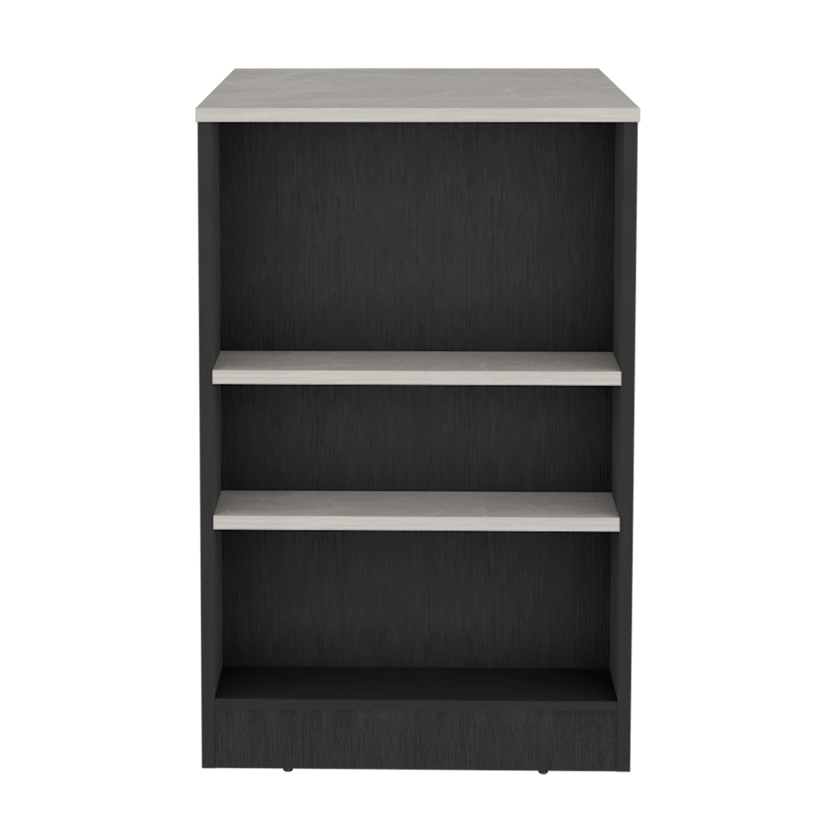 Isla de Cocina Potree Moderno 3 Entrepaños Wengue 59x91.3cm - Barras y Muebles Auxiliares | Bylmo