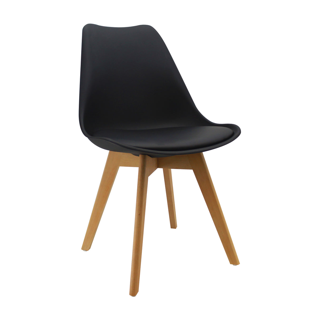 Silla Comedor Joly Negro Elegante Nórdica - Sillas y Butacos | Bylmo