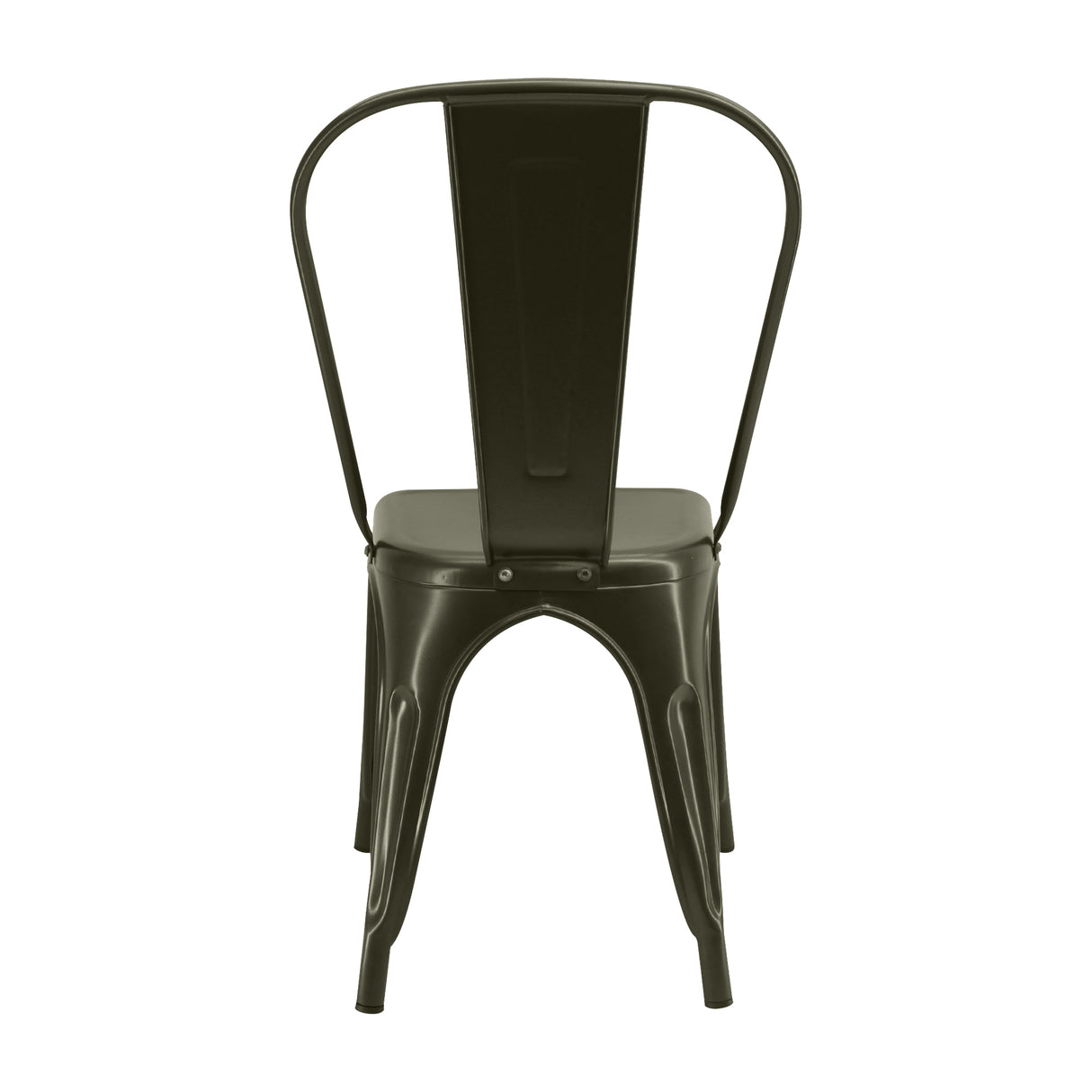 Silla de Comedor Titan Tolix Bronce Moderna 36 cm Metálica - Sillas y Butacos | Bylmo