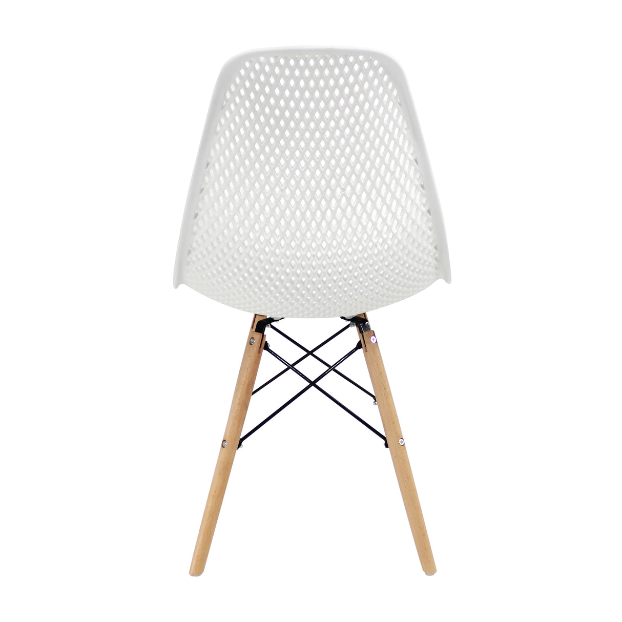 Silla de Comedor Colmeia Moderna Blanco 46.5x82.5cm - Sillas y Butacos | Bylmo