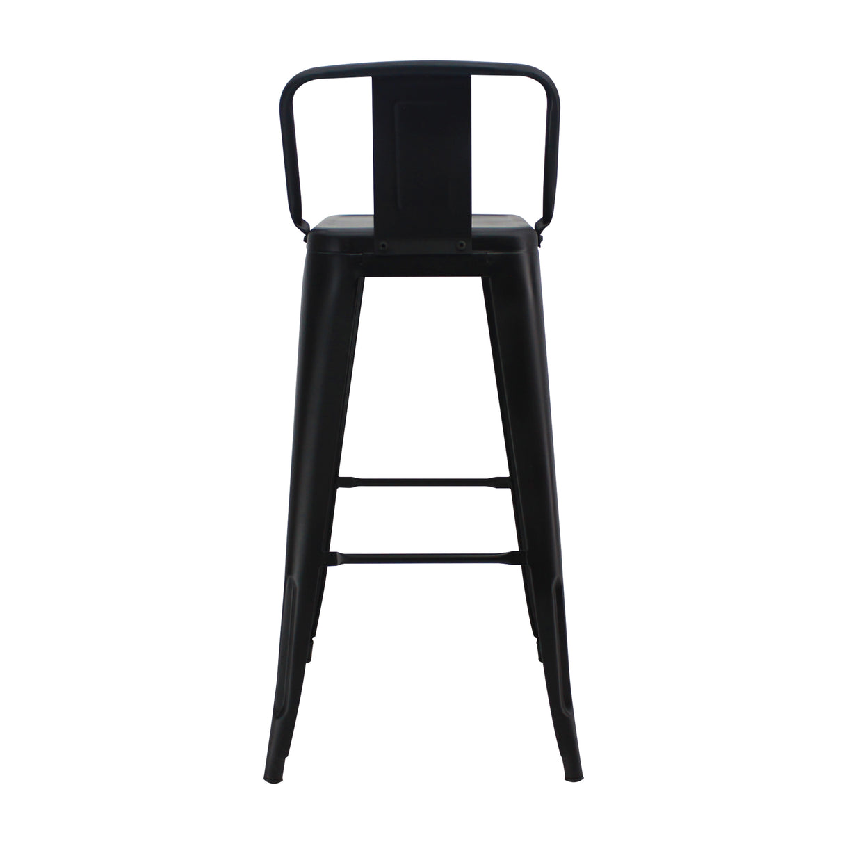 Silla Bar Titan Alta Negro Metal Moderna 41.5 cm - Sillas y Butacos | Bylmo