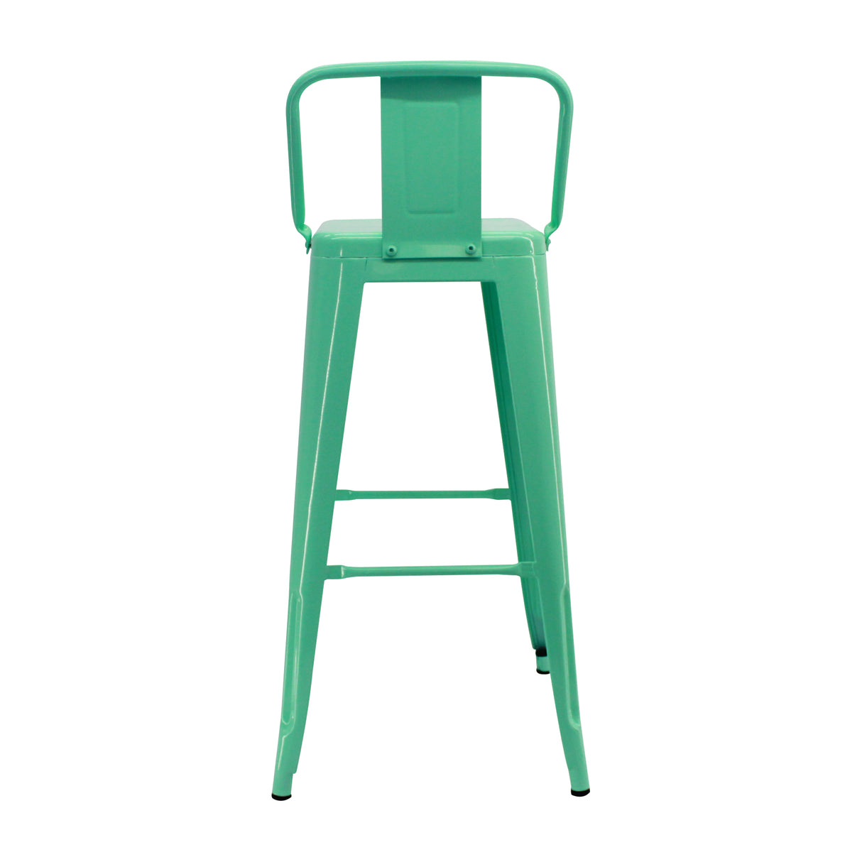 Set x 2 Sillas de Bar Titan Verde Menta Diseño Moderno 41.5 cm - Sillas y Butacos | Bylmo