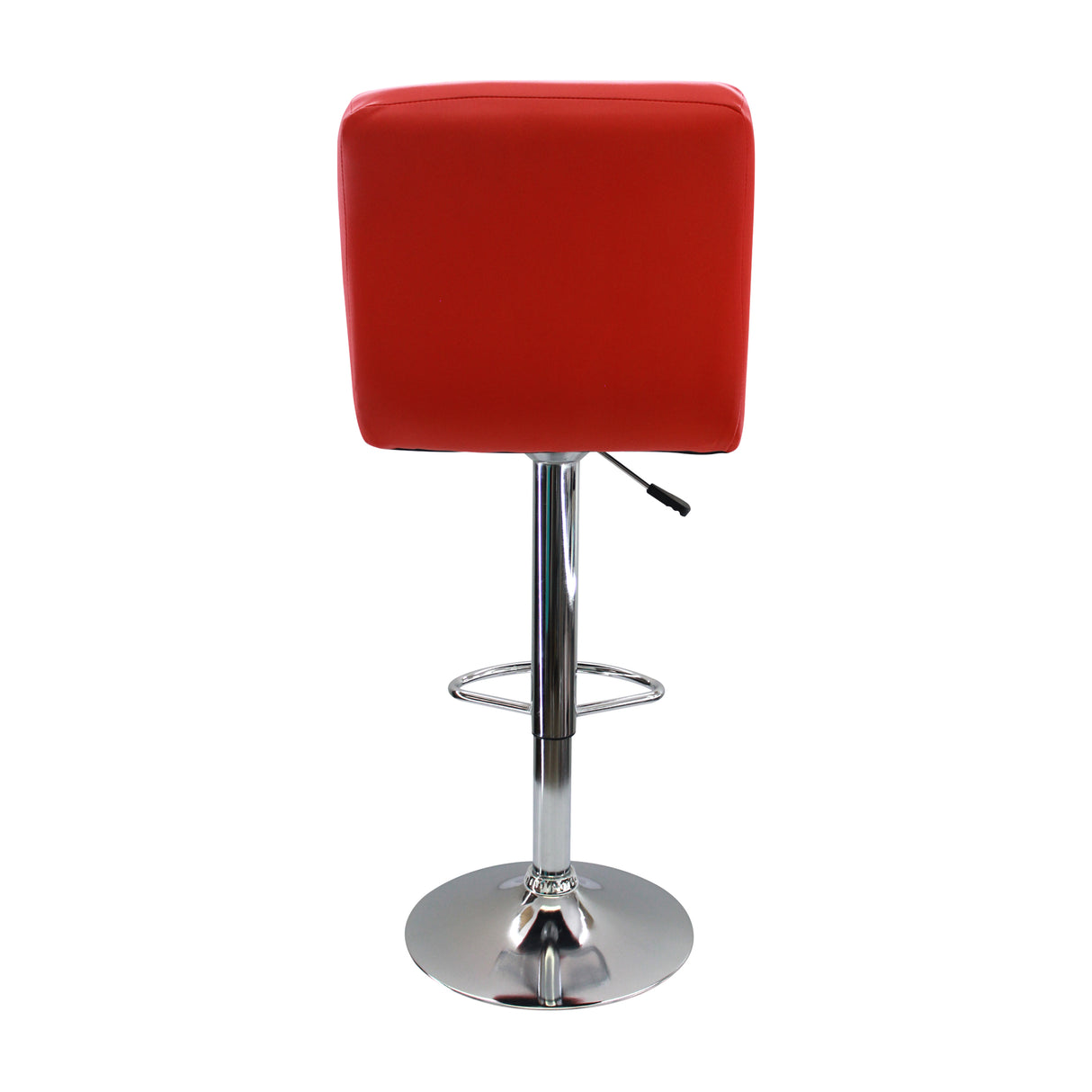 Set x 2 Sillas de Bar Confort Giratorias Ajustables en Altura Rojas - SILLAS Y BUTACOS | Bylmo