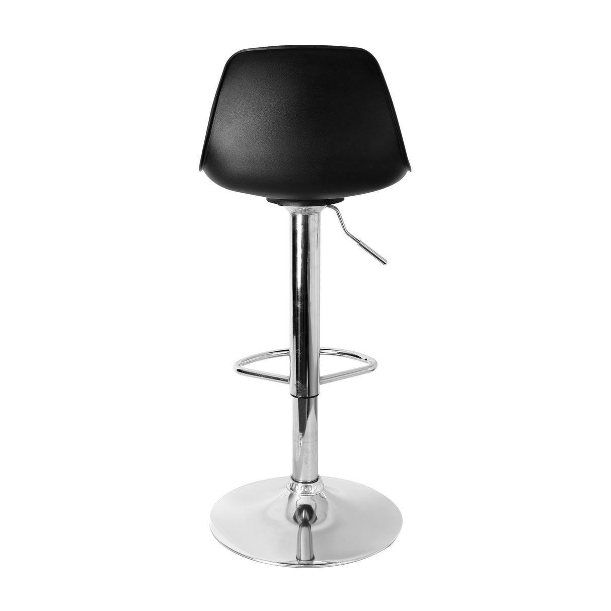 Set x 3 Sillas de Bar July Eco Cuero Negro Ajustable en Altura - SILLAS Y BUTACOS | Bylmo