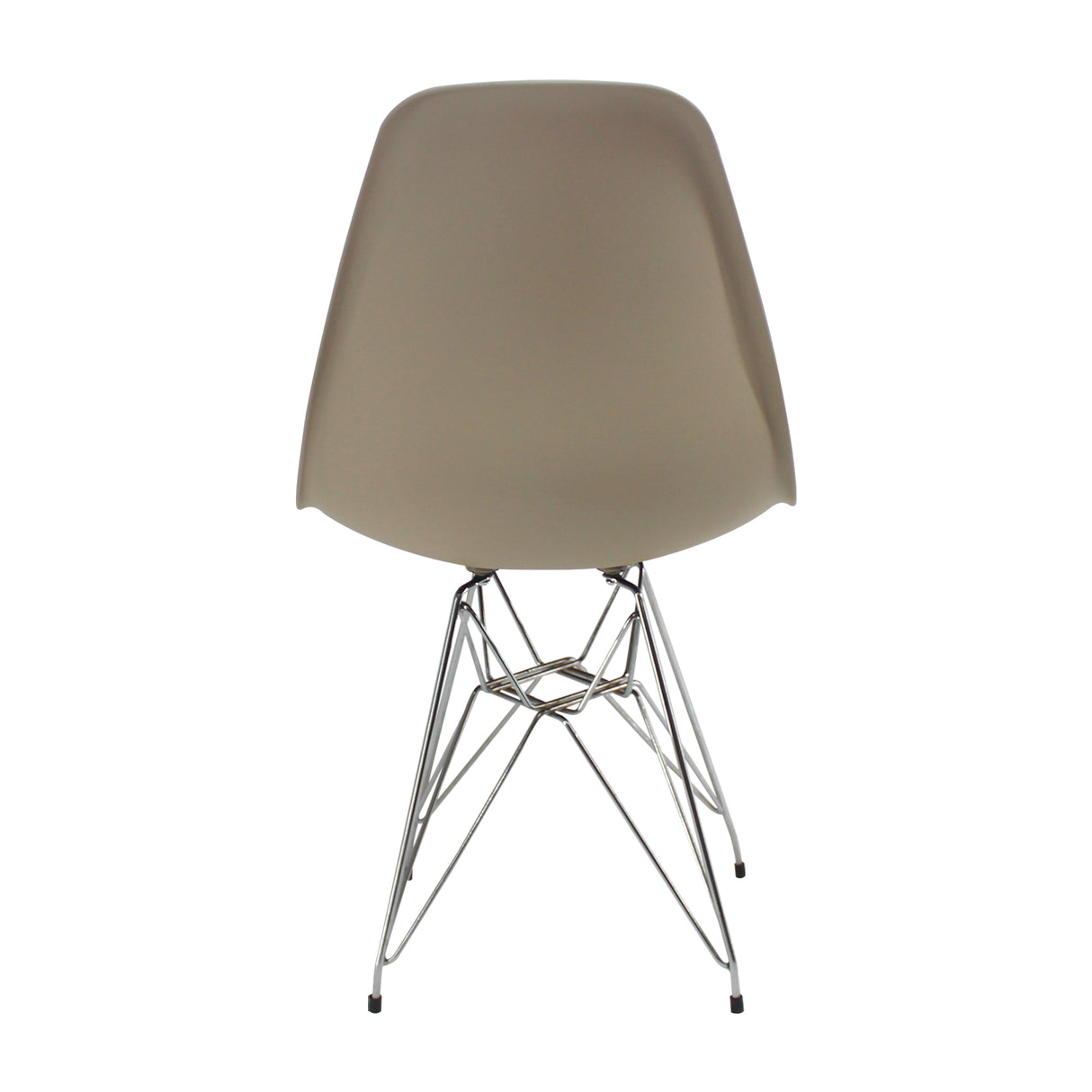 Silla de Comedor DKR Eames Beige 62x44 cm Polipropileno Diseño Moderno - SILLAS Y BUTACOS | Bylmo