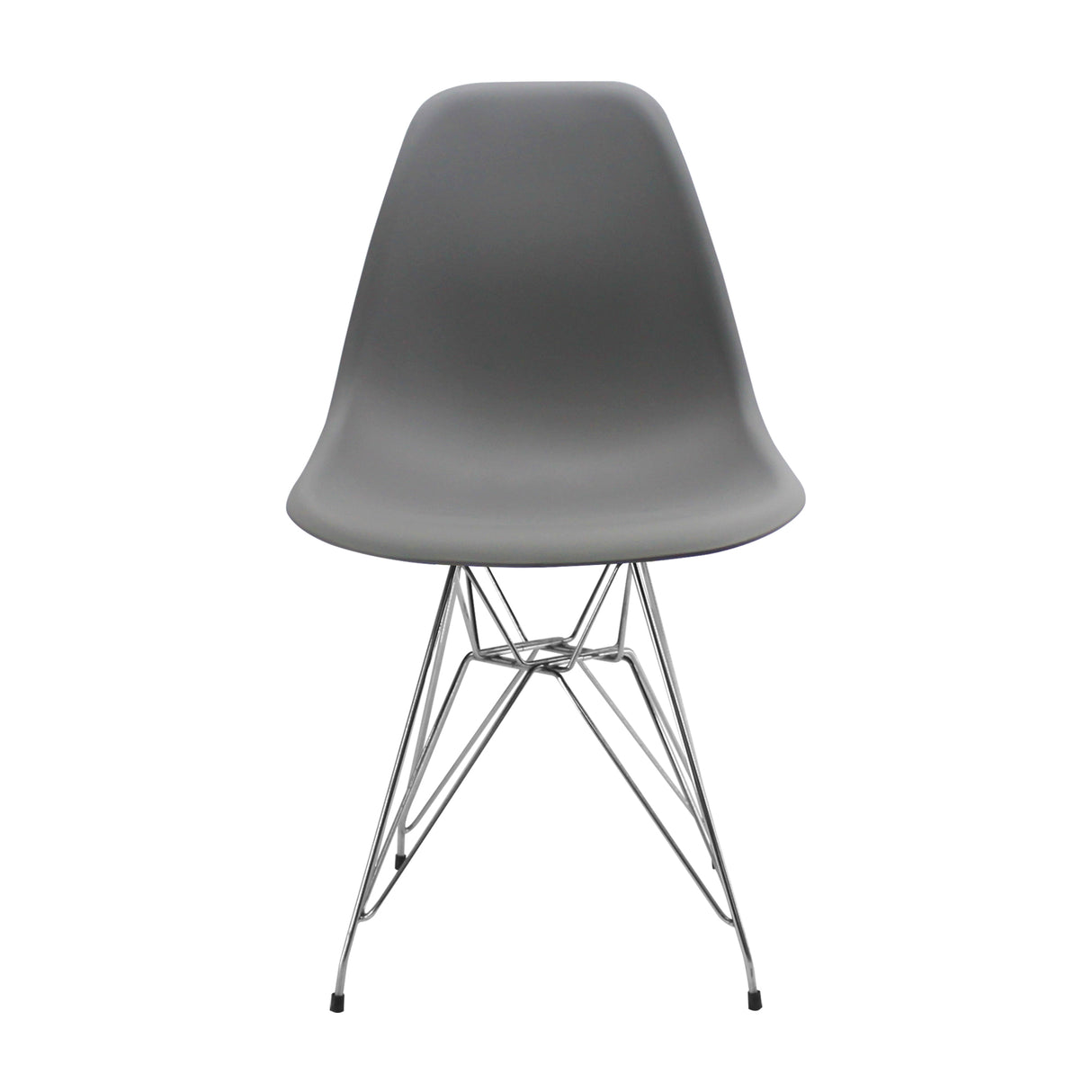 Silla de Comedor DKR Eames Gris 62x44 cm Polipropileno Diseño Moderno - SILLAS Y BUTACOS | Bylmo