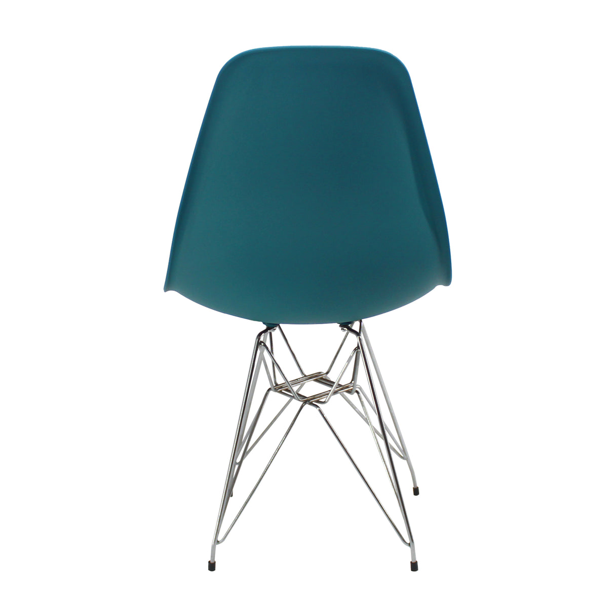 Silla de Comedor DKR Moderna Azul Petróleo 62x44 cm Polipropileno Diseño Moderno - SILLAS Y BUTACOS | Bylmo