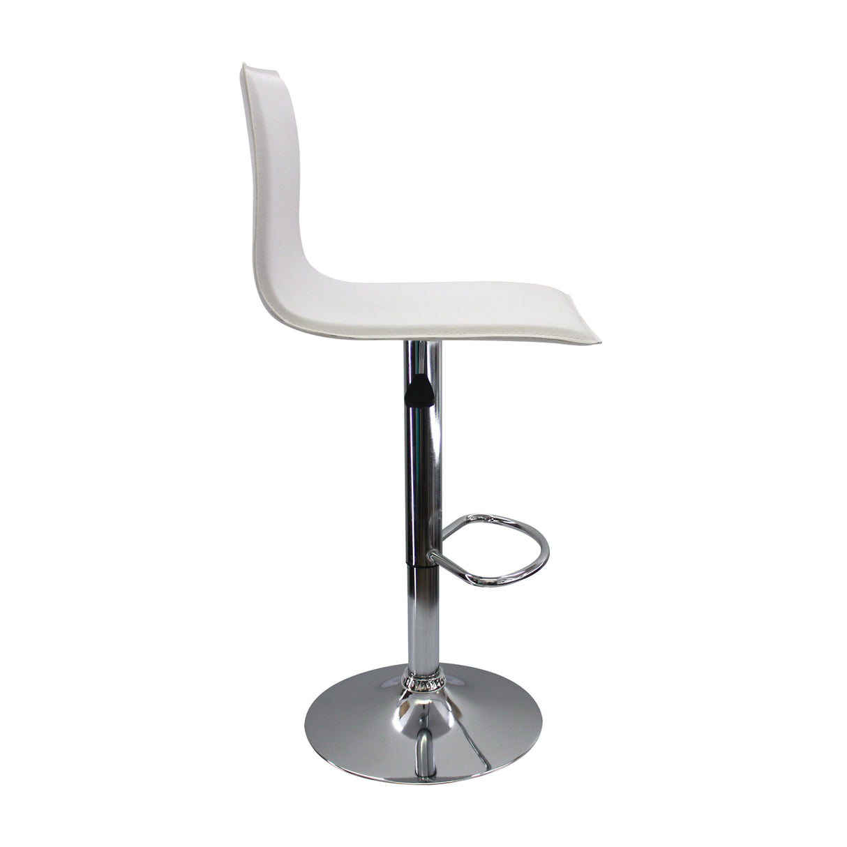 Set x 3 Sillas de Bar Wave Elegancia Blanco Ajustable de Altura - Sillas y Butacos | Bylmo