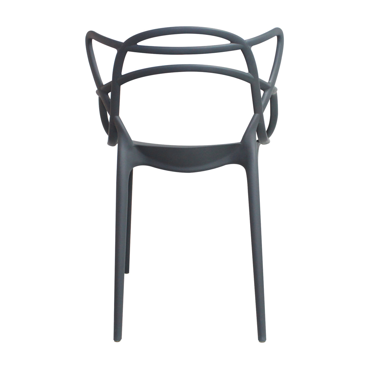Silla para Exteriores Solna 54 cm Gris Europeo con Apoya Brazos - Sillas de Exterior | Bylmo