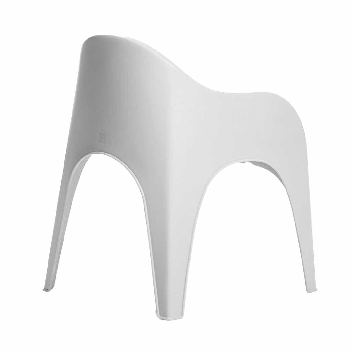Silla Multipropósito Juga Blanca 65x80cm Moderna y Apilable - Sillas y Butacos | Bylmo