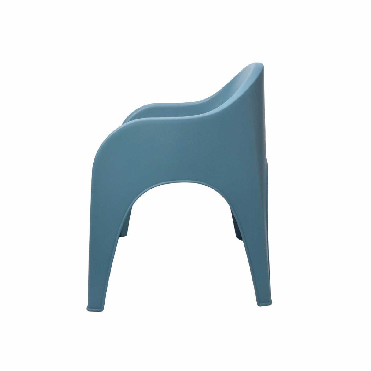 Silla Multipropósito Juga Azul 65x80cm Moderna y Apilable - Sillas y Butacos | Bylmo