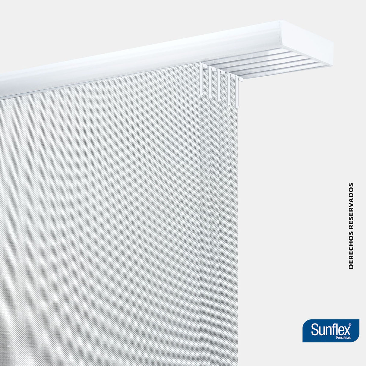 Panel Japones Clásico Solar Screen 300x220cm Gris - Cortinas y Persianas | Bylmo