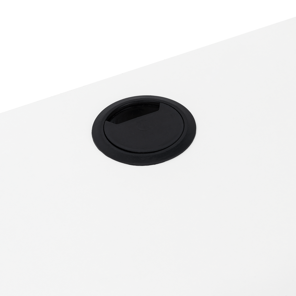 Repisa para TV Glen 125.1x26.8cm Blanco Flotante con Dos Cajones - Muebles de TV | Bylmo