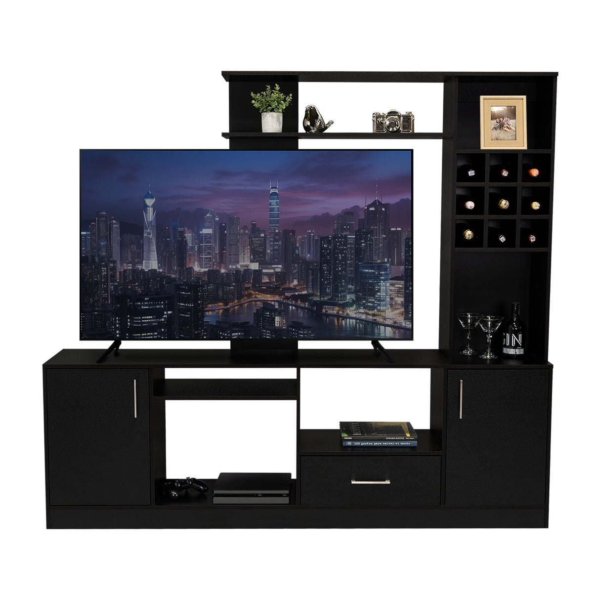 Centro de Entretenimiento Kava Beijing 200x180.7cm para TV de 60 Pulgadas - Muebles de TV | Bylmo