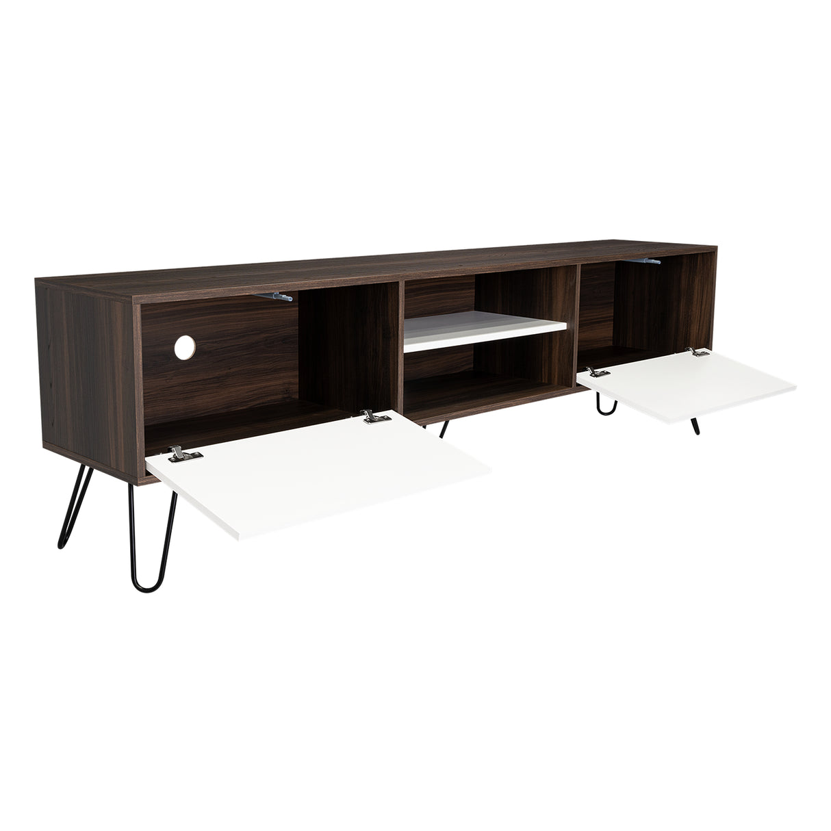 Rack de TV Vassel 180x52.5cm para TV de 80 Pulgadas - Muebles de TV | Bylmo