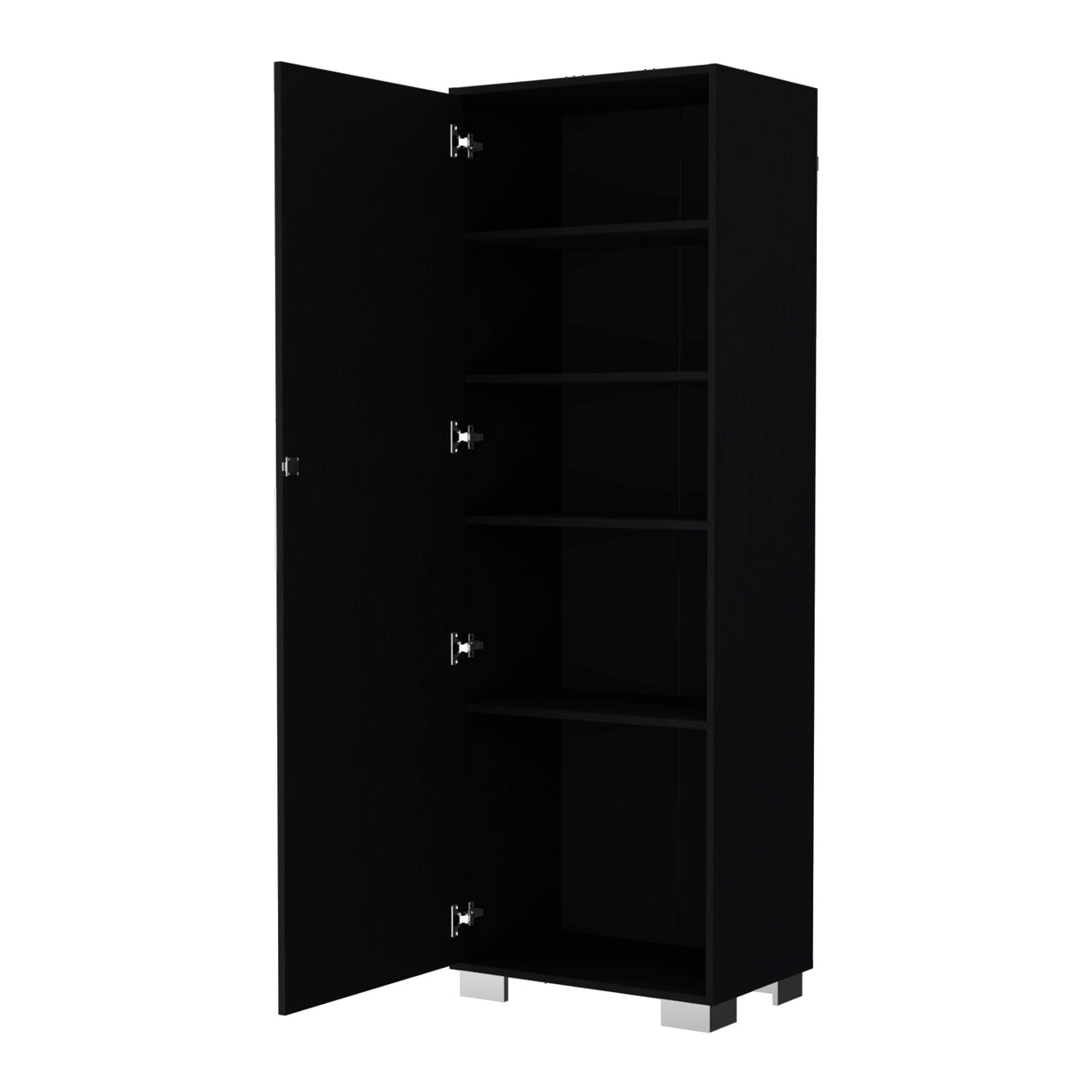 Alacena Basic Wengue 60x180cm 1 Puerta - Alacenas y Muebles Microondas | Bylmo
