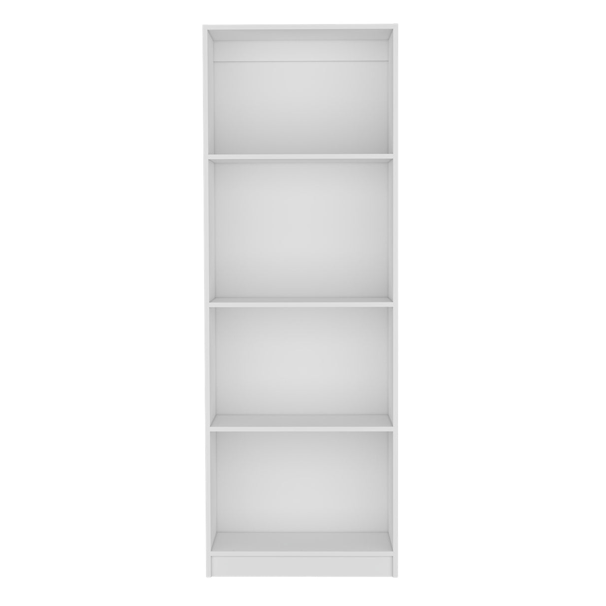 Biblioteca Home Blanca 62.8x180.6cm con Tres Entrepaños - Bibliotecas y Estanterías | Bylmo