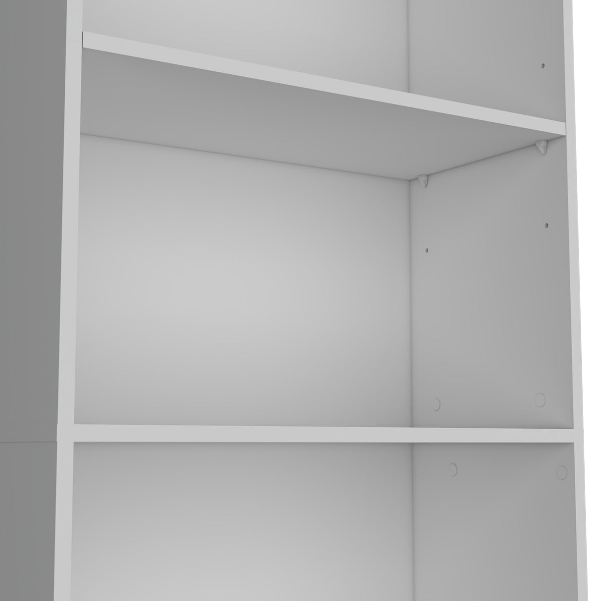 Estantería Home Blanca 62x180.6cm con Cuatro Entrepaños - BIBLIOTECAS Y ESTANTERIAS | Bylmo