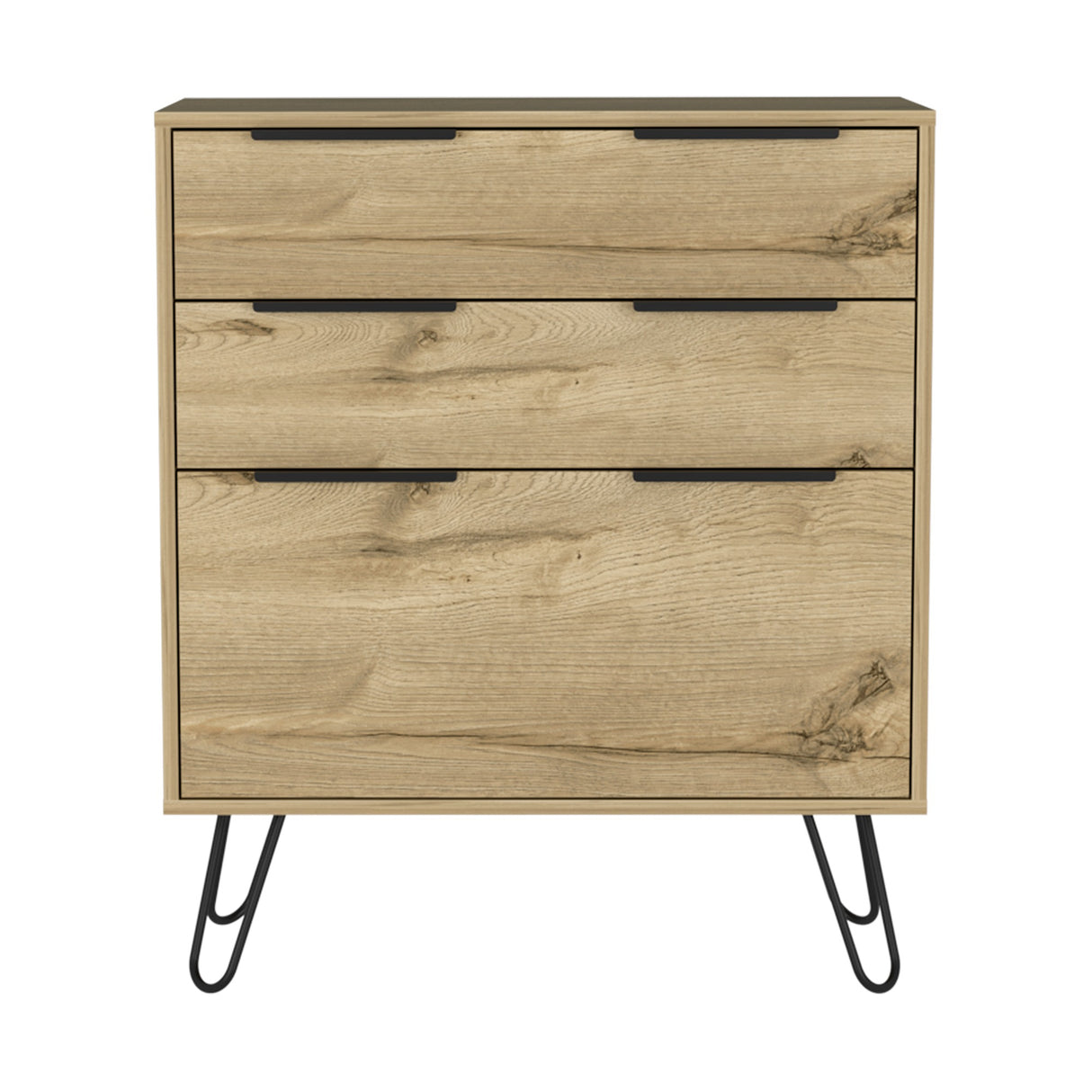 Cómoda Augusta Duna 76.5x90.3cm con Tres Cajones - Cajoneras y Comodas | Bylmo