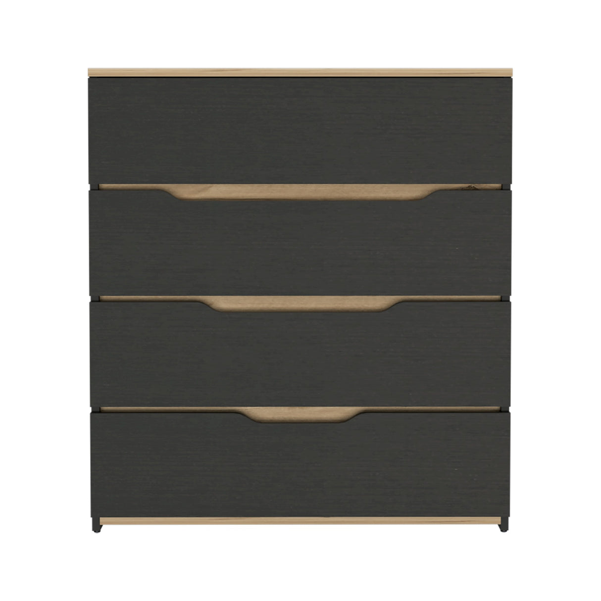 Cómoda Zoe Wengue 80x89cm con Tres Cajones - CAJONERAS Y COMODAS | Bylmo