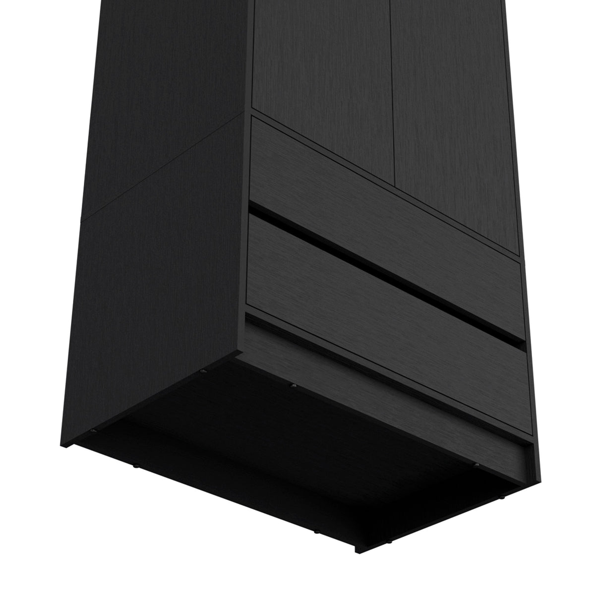 Closet Austin Wengue 80x180cm con Dos Cajones - Closets | Bylmo