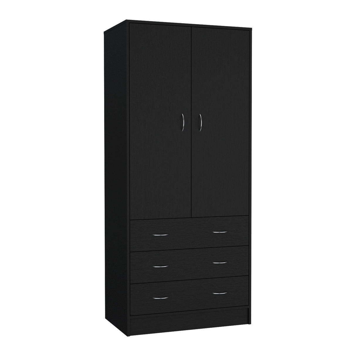 Closet Taly Wengue 78.7x180.1cm con Tres Cajones - Closets | Bylmo