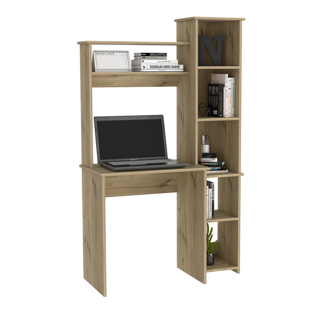 Escritorio Versalles Duna 98.5x162.5cm con Organizador de Libros - Escritorios | Bylmo