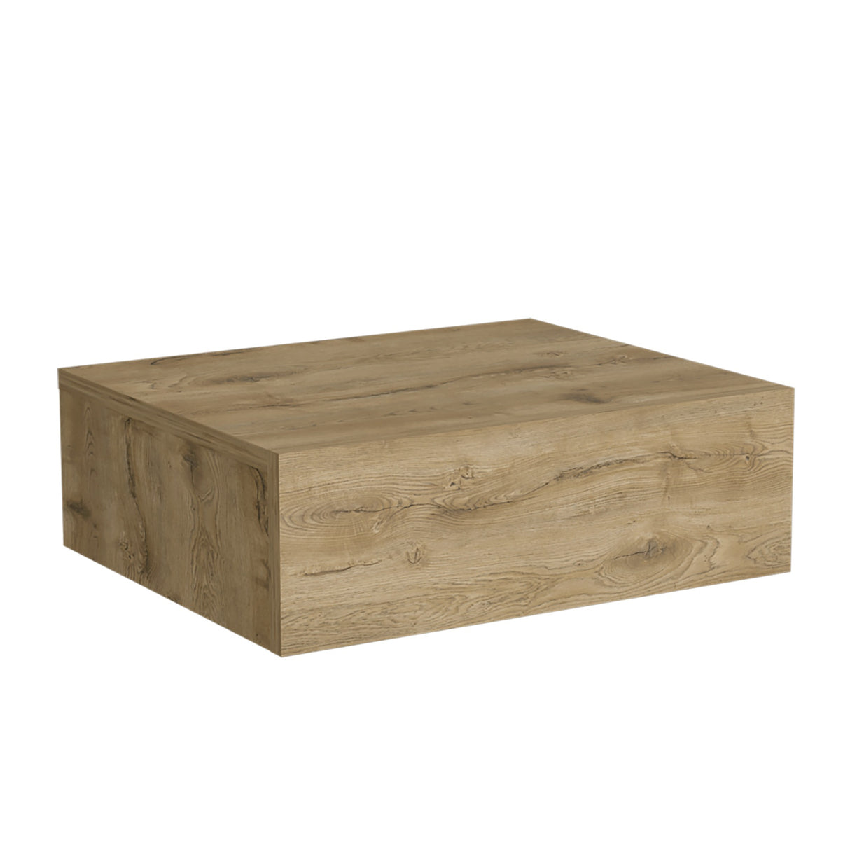 Mesa de Noche Milano Macadamia 40x13cm Flotante con Un Cajón - Mesas de Noche | Bylmo