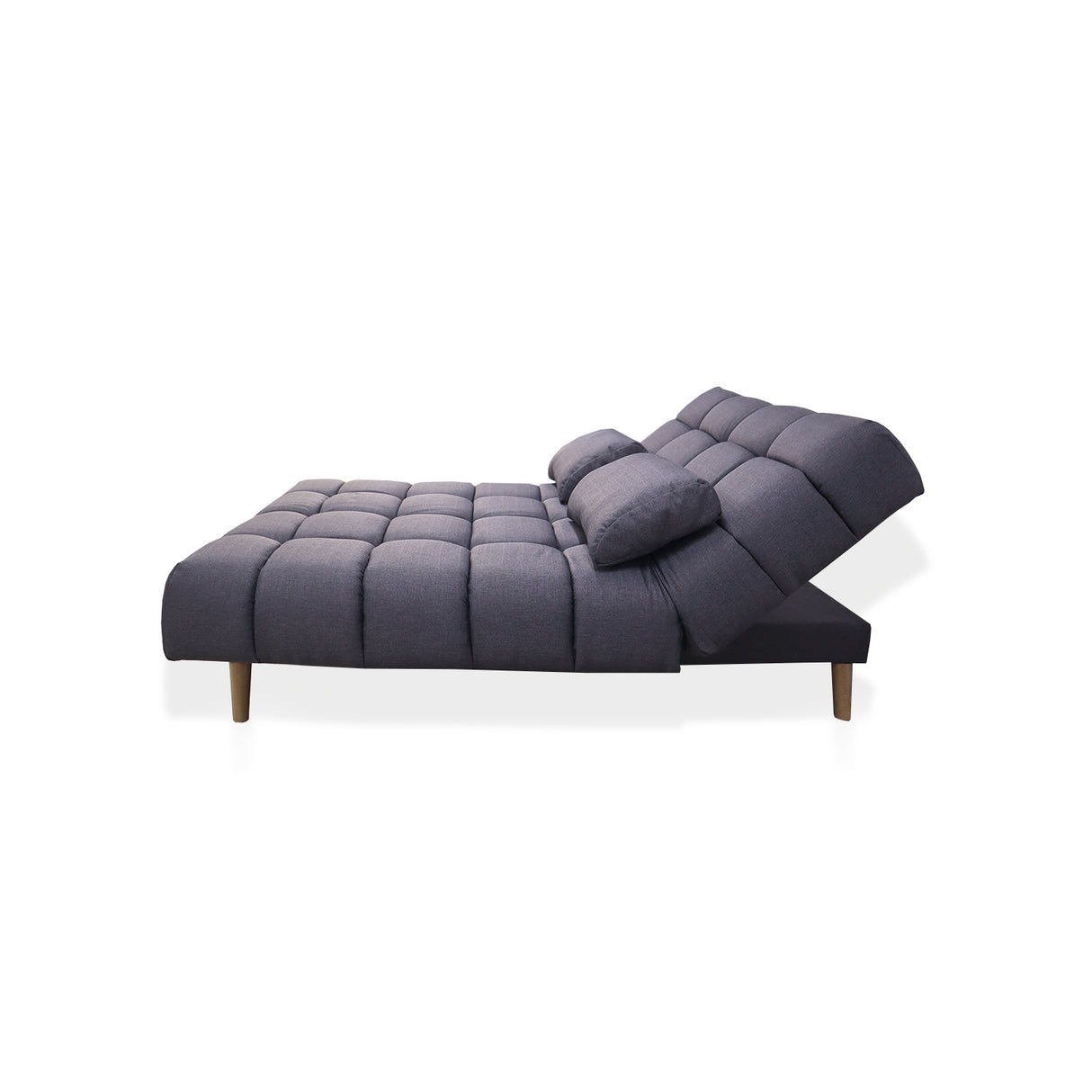 Sofá Cama Baumann Gris 180x90cm con Cuatro Cojines - Sofas y Poltronas | Bylmo
