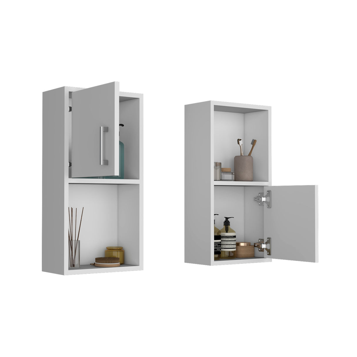 Estanteria para Baño Bath Blanco 30x60.1cm sin Cajones y con Dos Entrepaños - OTROS MUEBLES PARA BANHO | Bylmo