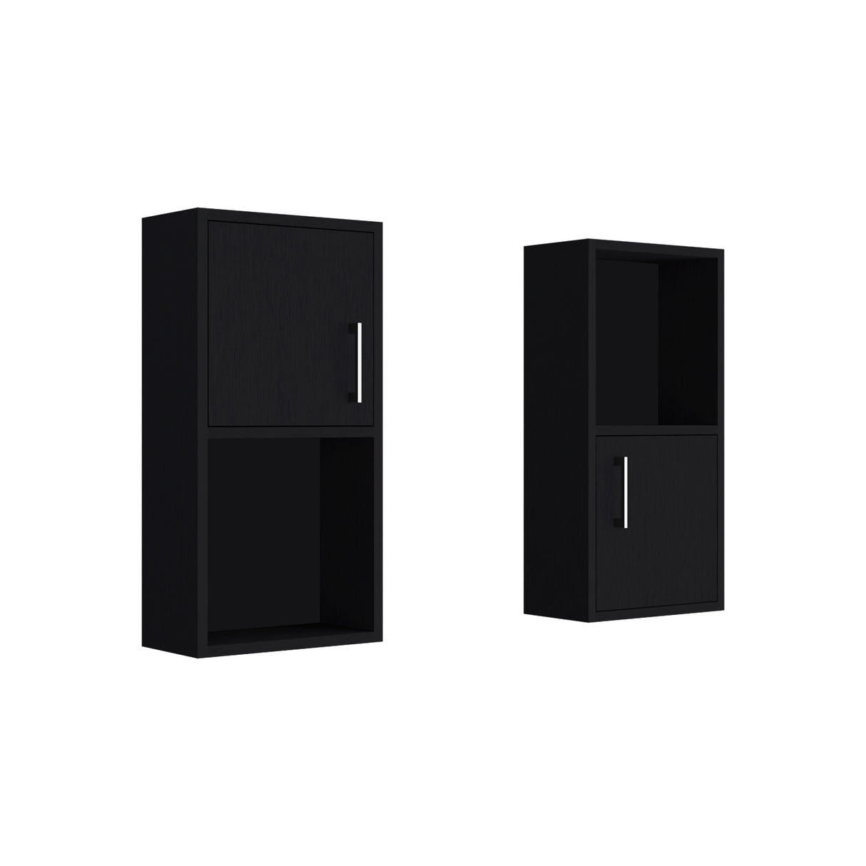 Estanteria para Baño Bath Wengue 30x60.1cm sin Cajones y con Dos Entrepaños - OTROS MUEBLES PARA BANHO | Bylmo
