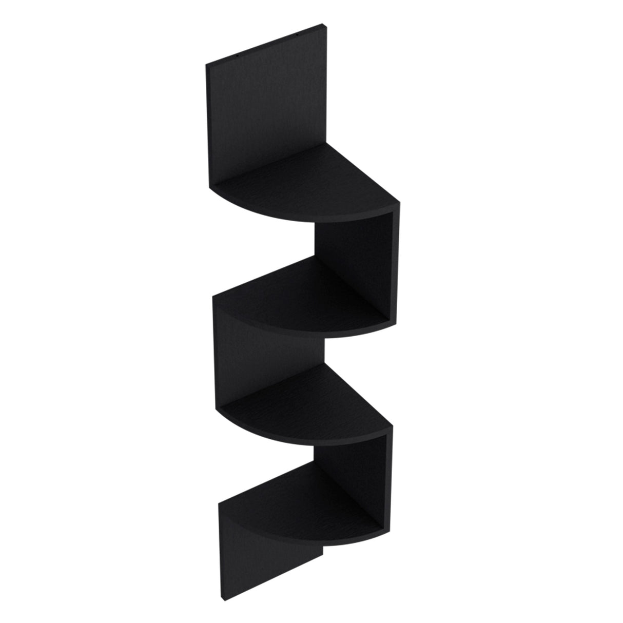 Repisa Rosset Wengue 25x131cm De Cuatro Niveles - Repisas y Percheros | Bylmo