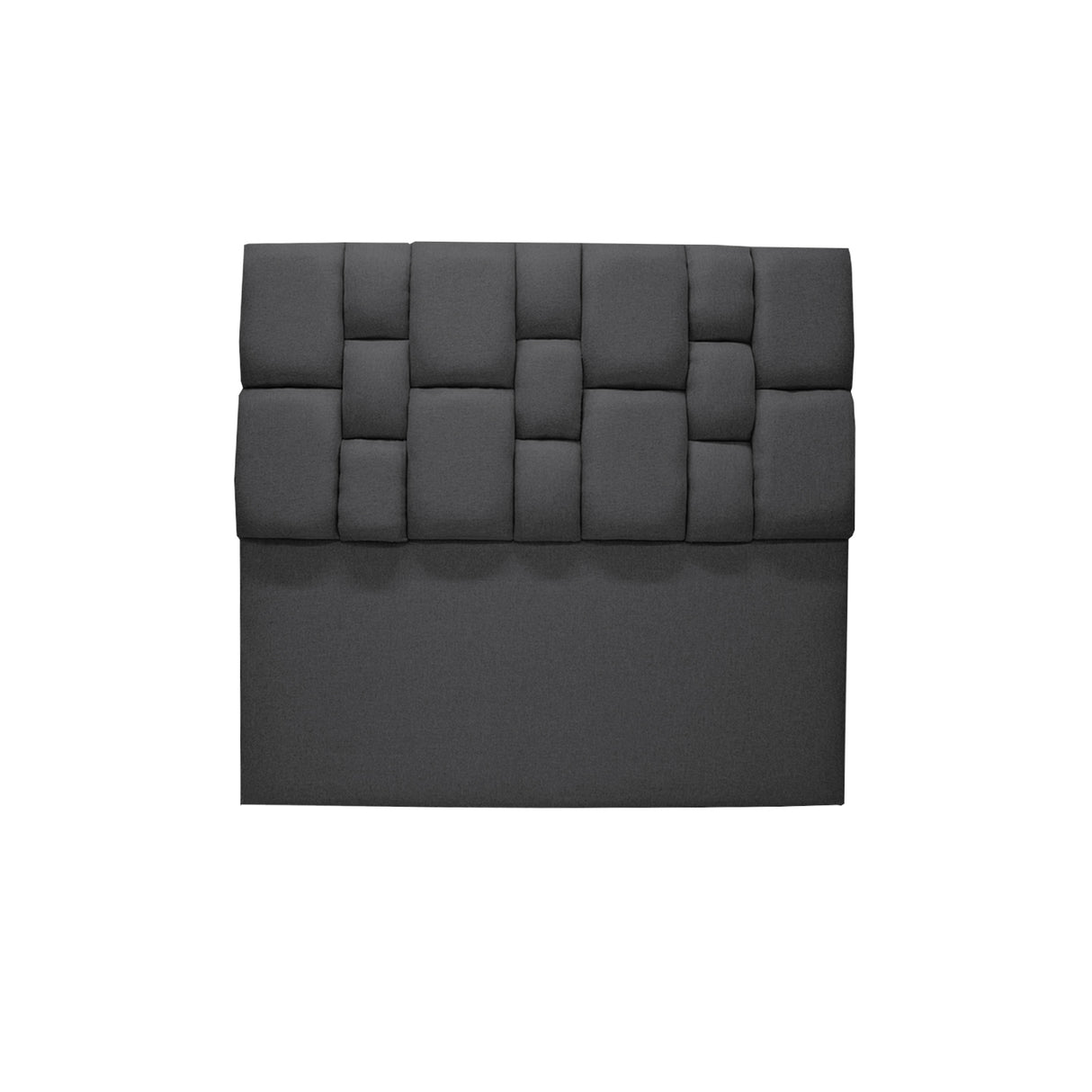 Cabecero de Piso Kramer Gris Oscuro 120x110cm Para Cama Semidoble - Cabeceros | Bylmo