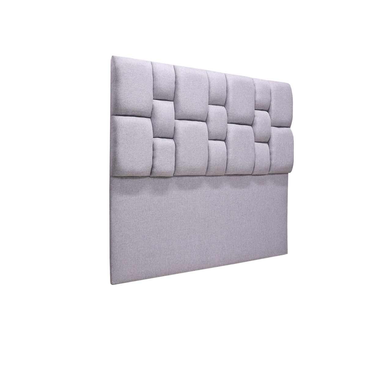 Cabecero de Piso Kramer Gris Claro 120x110cm Para Cama Semidoble - Cabeceros | Bylmo