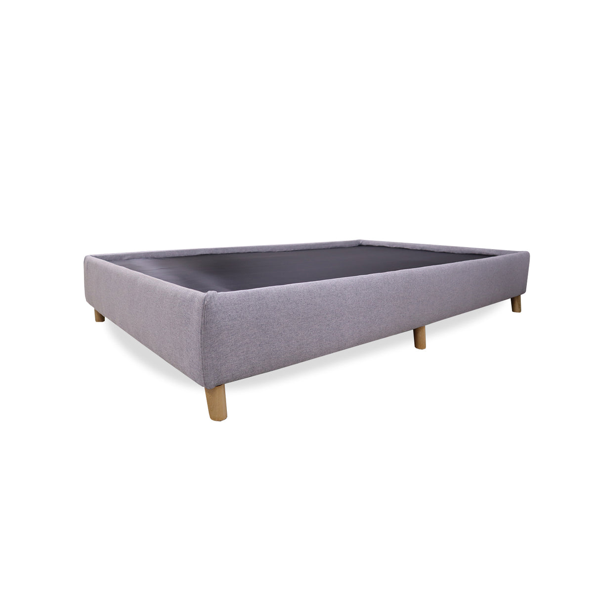 Base Cama Zehnder Gris Claro 120x190cm Semidoble - Camas | Bylmo